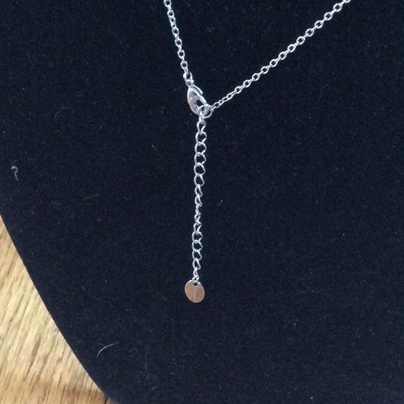 Sterling Wishbone Necklace - Picture 3 of 3